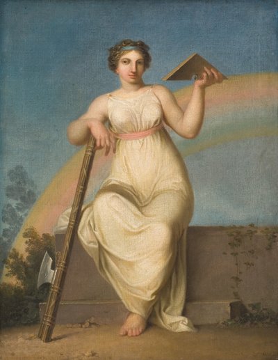 Giurisprudenza. Figura allegorica da Nicolai Abildgaard