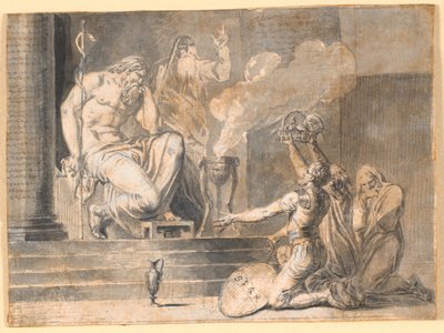 Offerta ad Esculapio da Nicolai Abildgaard