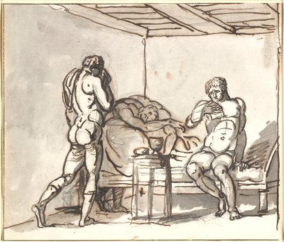 Pericle visita Anassagora, che legge l