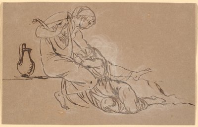 Saffo e la Mitilene da Nicolai Abildgaard