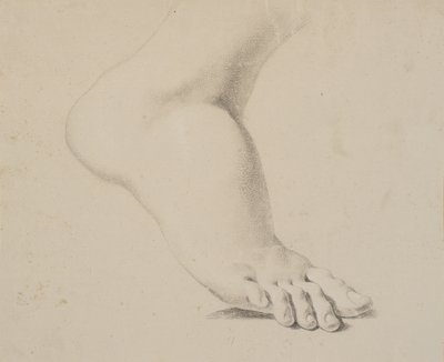 Studio di un piede da Nicolai Abildgaard