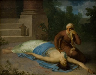 La morente Messalina e sua madre da Nicolai Abildgaard