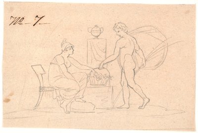 Due figure da Nicolai Abildgaard