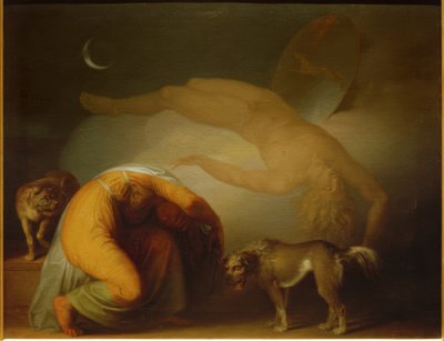 Lo spirito di Culmin appare a sua madre da Nicolai Abraham Abildgaard