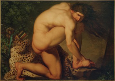 Filottete ferito da Nicolai Abraham Abildgaard