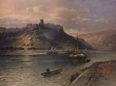Rovine di Rheinfels, Castello di Rheinfels, 1923 da Nicolai Astudin