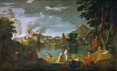 Orfeo ed Euridice ... da Nicolas (attr.to) Poussin