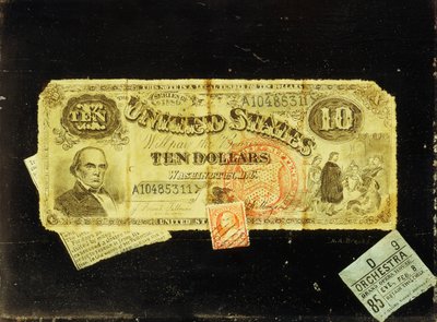 La banconota da dieci dollari da Nicolas Alden Brooks