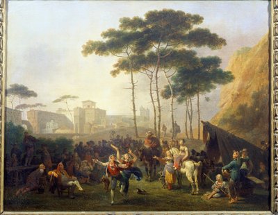 Danza del villaggio da Nicolas Antoine Taunay