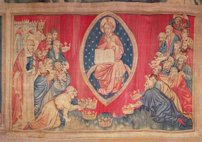I ventiquattro anziani si prostrano davanti a Dio, dall