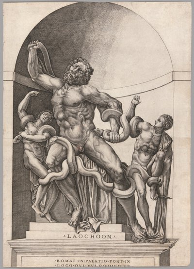 Laocoonte da Nicolas Beatrizet