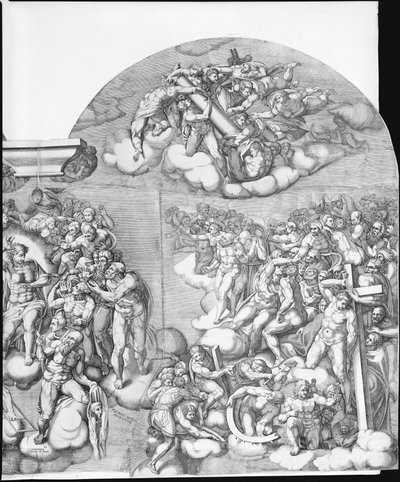 Il Giudizio Universale di Michelangelo da Nicolas Beatrizet