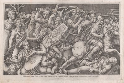 Speculum Romanae Magnificentiae: Guerra Dacica, 1553 da Nicolas Beatrizet