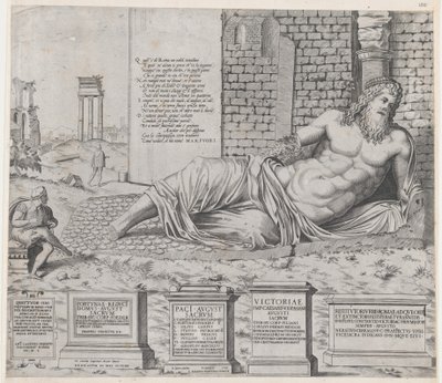 Speculum Romanae Magnificentiae: Marforio da Nicolas Beatrizet.