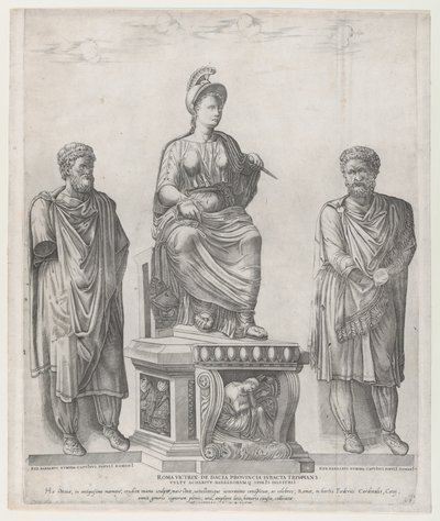 Speculum Romanae Magnificentiae: Roma Victrix da Nicolas Beatrizet