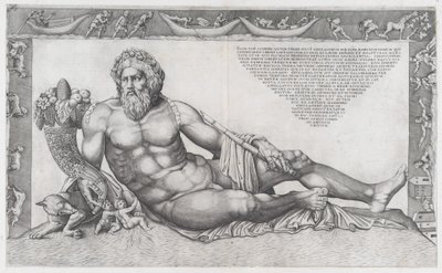 Speculum Romanae Magnificentiae: Il Tevere da Nicolas Beatrizet