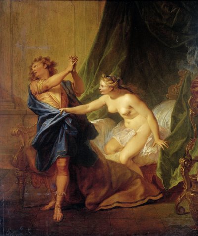Giuseppe e la moglie di Potifar da Nicolas Bertin