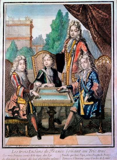 I nipoti di Luigi XIV, Luigi Duca di Borgogna, Filippo Duca d