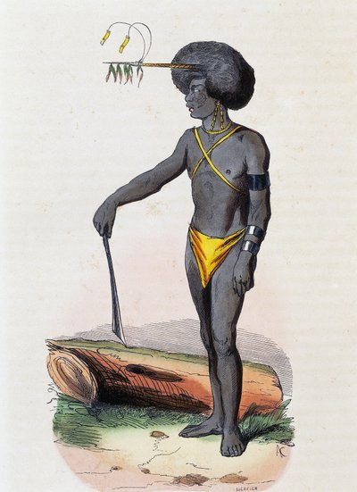 Papuasiani di Porto Dory (Nuova Guinea) da Nicolas Dally
