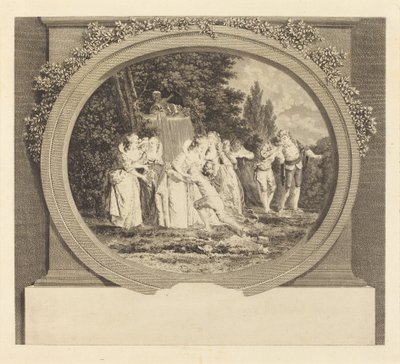 I voti accettati da Nicolas Delaunay after Jean Honoré Fragonard