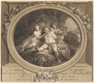 La Gaieté de Silène da Nicolas Delaunay after Nicolas Bertin
