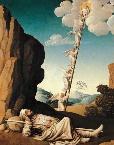 Il sogno di Giacobbe, ca 1500, di Nicolas Dipre da Nicolas Dipre
