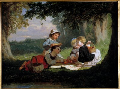 Le goûter champêtre da Nicolas Edward Gabe