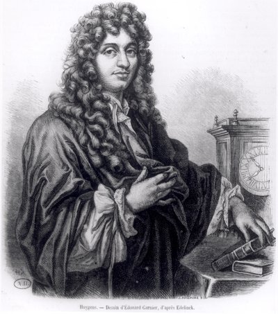 Christian Huyghens, inciso da Edouard Garnier da Nicolas Etienne Edelinck