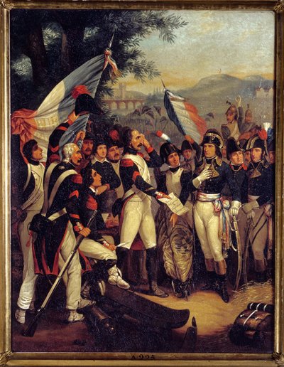 Il certificato di caporale a Lodi (10/05/1796) da Nicolas Eustache Morin