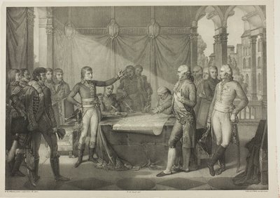Trattato di Leoben da Nicolas Henri Jacob