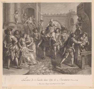 Ingresso di Sancho sull