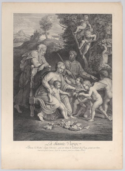 La Sacra Famiglia con Sant