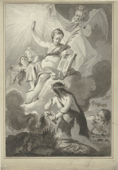 Il Tempo rivela la Verità da Nicolas Joseph Delin (possibly)