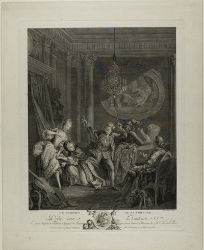 La strada della fortuna da Nicolas Joseph Voyez