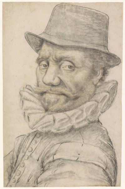 Ritratto di un uomo da Nicolas Lagneau