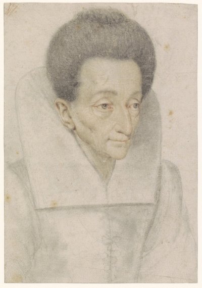 Ritratto di una donna anziana da Nicolas Lagneau