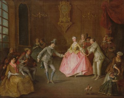 Prima del ballo da Nicolas Lancret