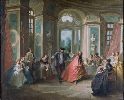 Il cieco di Buff da Nicolas Lancret