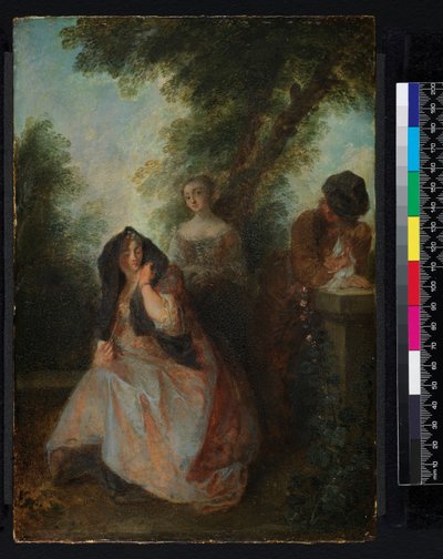 In questa amabile solitudine... da Nicolas Lancret