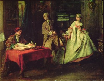 Ora galante da Nicolas Lancret