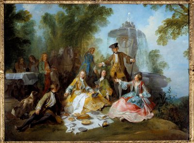 Pranzo di caccia da Nicolas Lancret