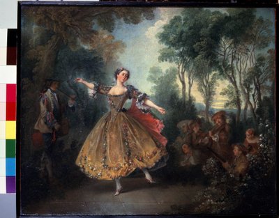 La Camargo danzante da Nicolas Lancret