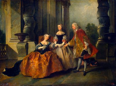 Scena dalla Tragedia Le Comte d