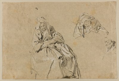 Studio per la vecchiaia da Nicolas Lancret