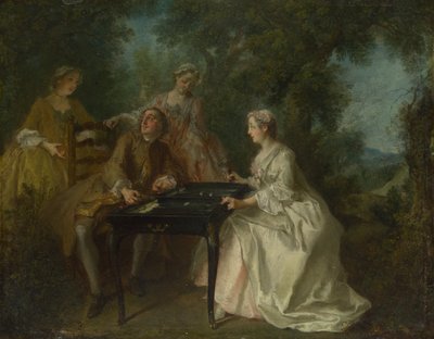 Le quattro ore del giorno: Pomeriggio, c. 1740 da Nicolas Lancret
