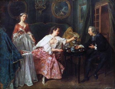 Le quattro ore del giorno: Mattina, 1739 da Nicolas Lancret