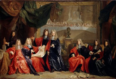 Prevosto e magistrati municipali di Parigi da Nicolas Largillière de