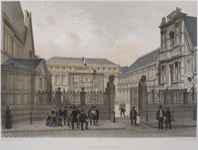 Palais des Beaux-Arts, Parigi, illustrazione da 