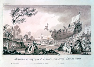 Senza titolo, c. 1750-1810 da Nicolas Marie Ozanne