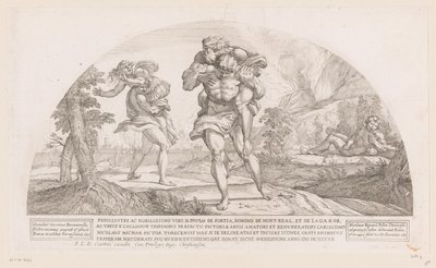 Amphinomus en Anapias da Nicolas Mignard